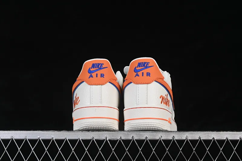 All Categories Nk Air Force 1 Air Force Series Nk Air Force 1 Low Air Force Low Nike Air Force 1'07 Low Milk White Orange Blue Air Force One Low Casual Shoes NH0601-542